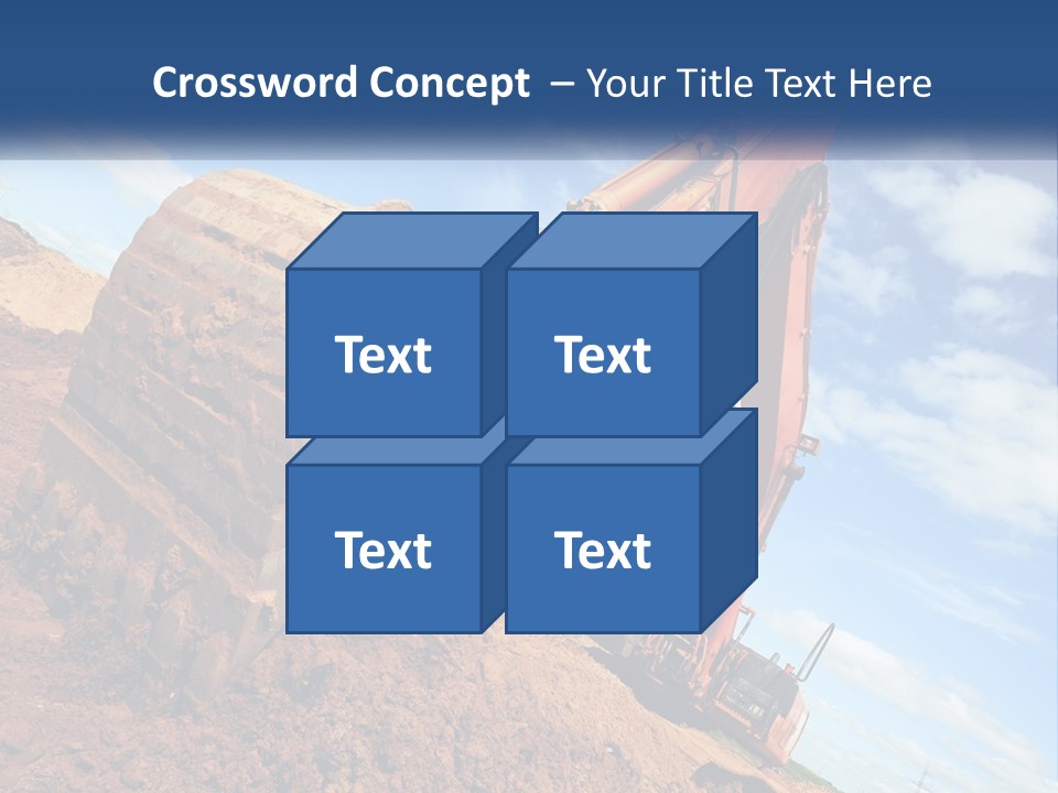 Excavator PowerPoint Template