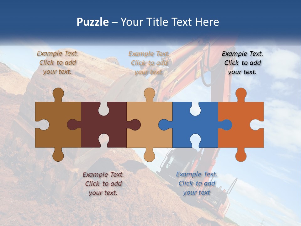 Excavator PowerPoint Template