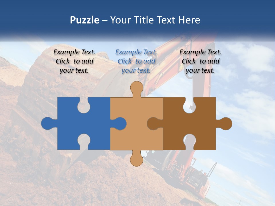 Excavator PowerPoint Template