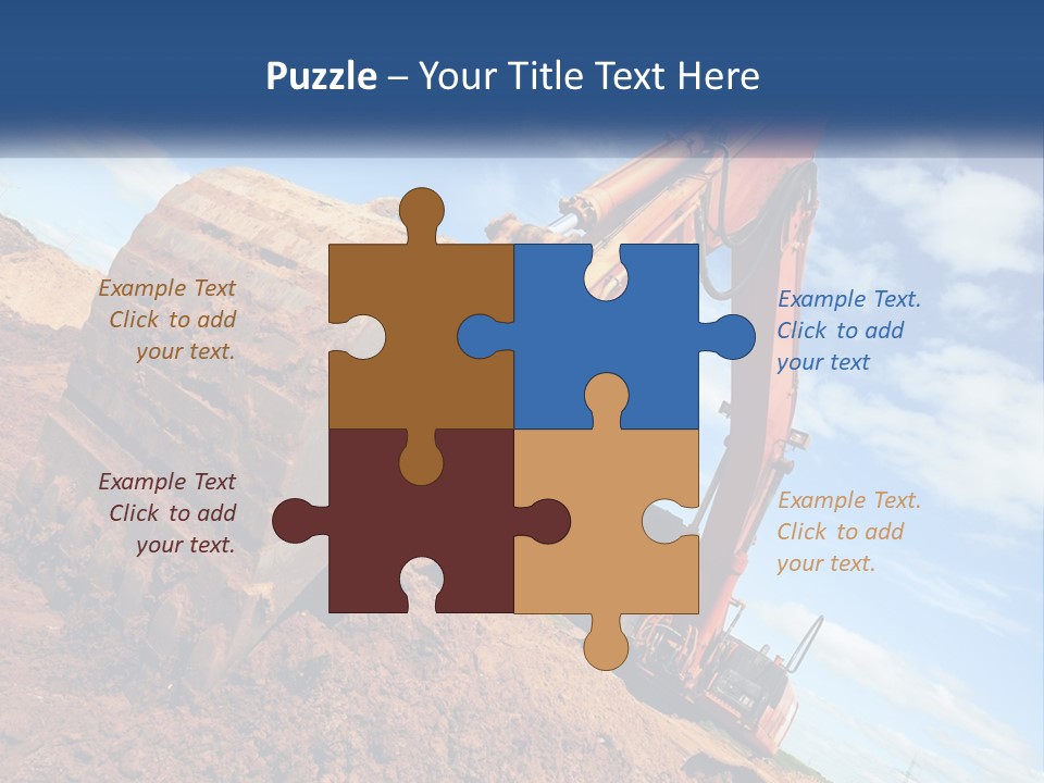 Excavator PowerPoint Template