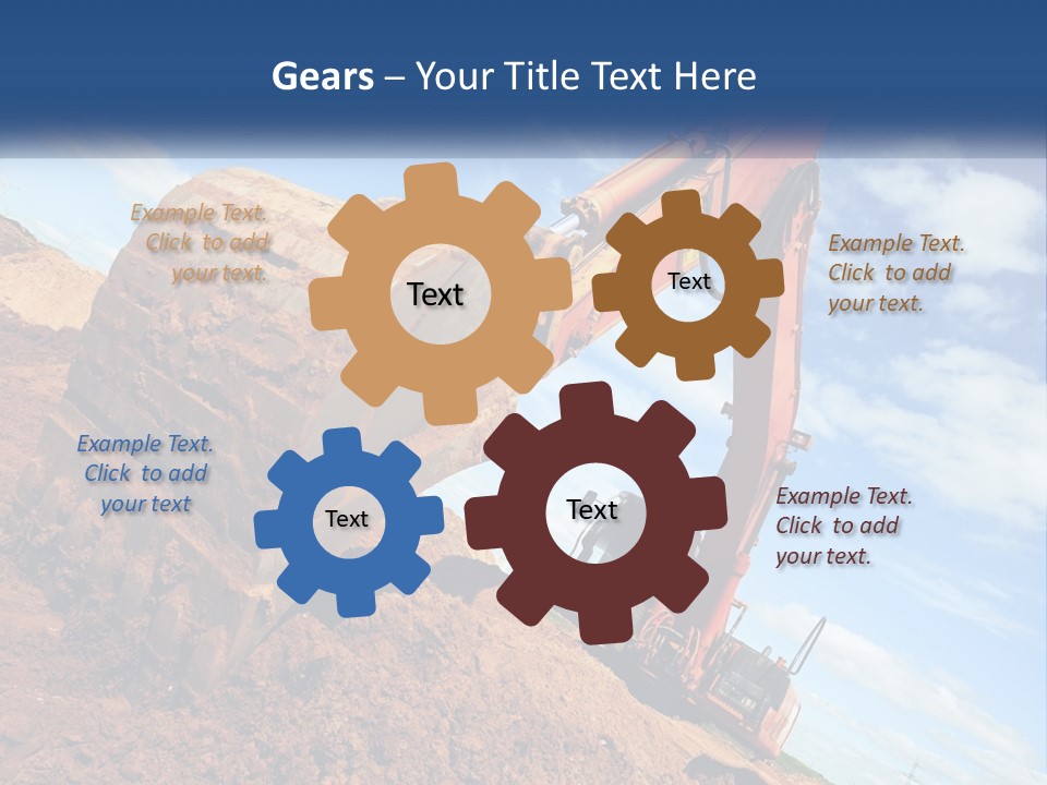 Excavator PowerPoint Template
