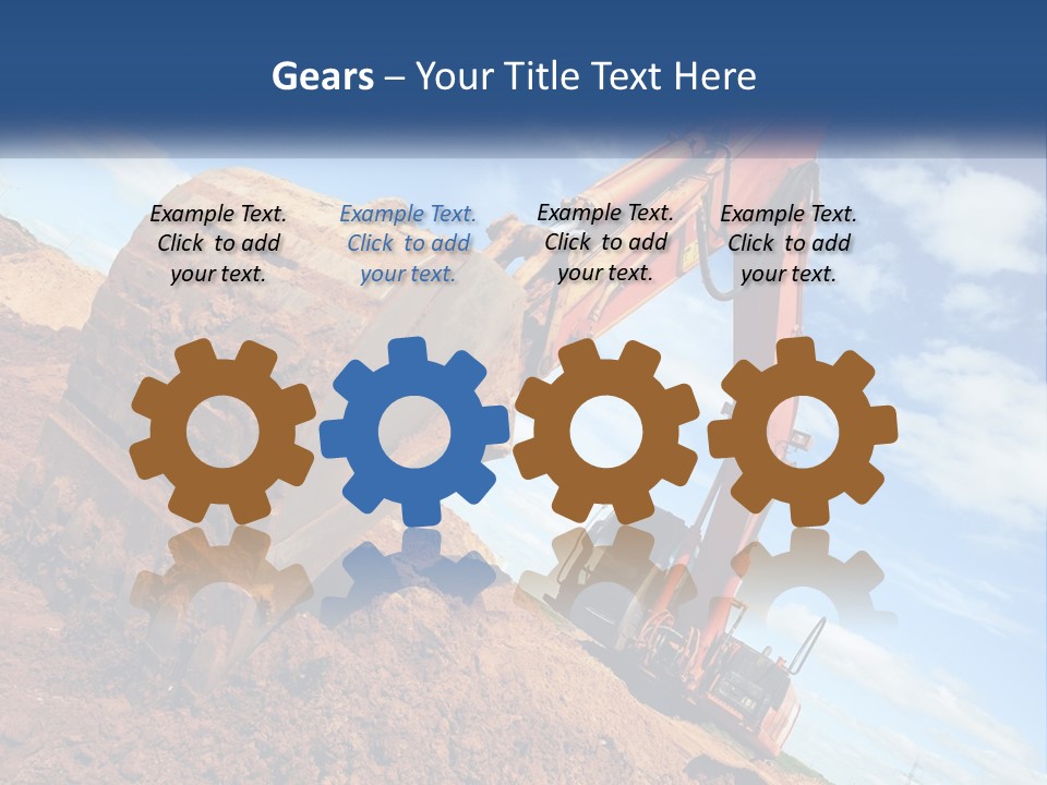 Excavator PowerPoint Template