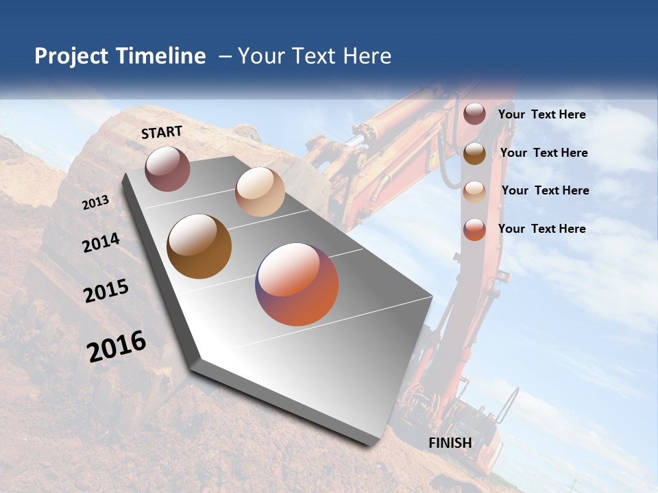 Excavator PowerPoint Template