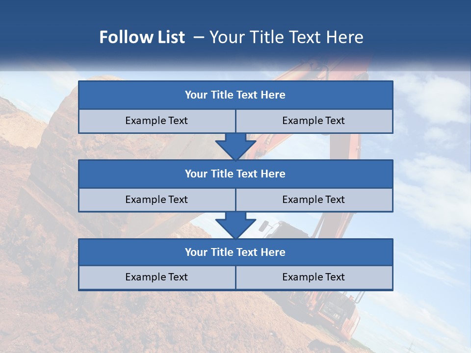 Excavator PowerPoint Template