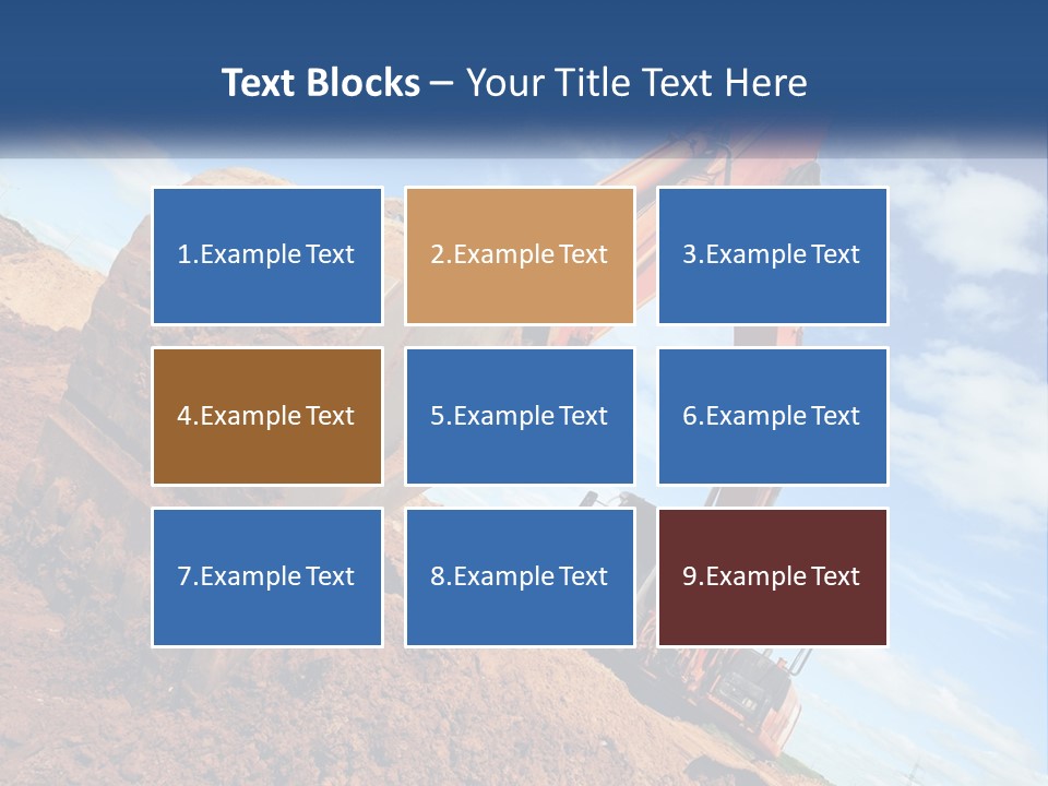 Excavator PowerPoint Template