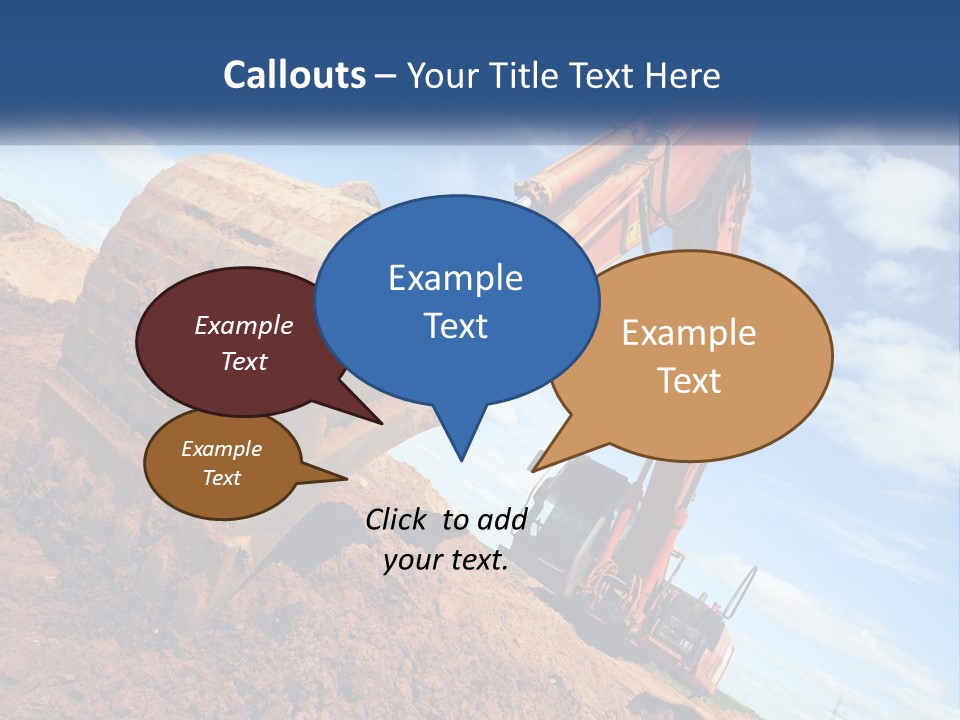 Excavator PowerPoint Template