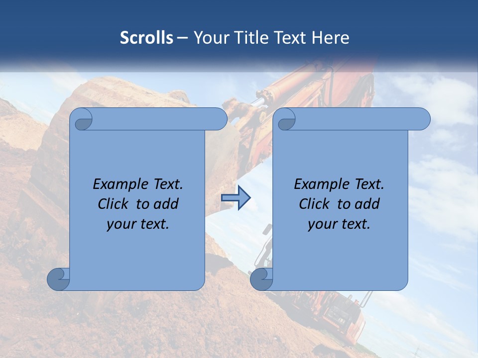 Excavator PowerPoint Template