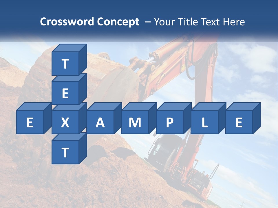 Excavator PowerPoint Template