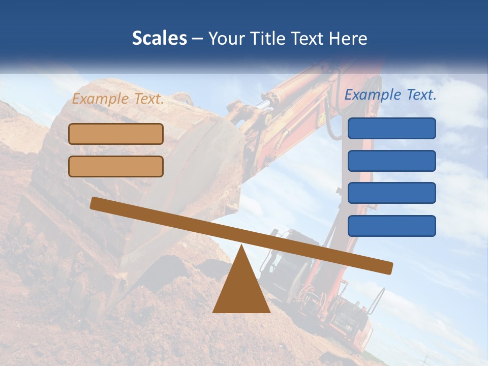 Excavator PowerPoint Template