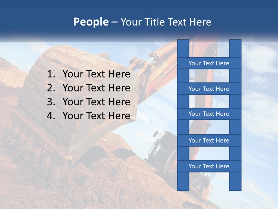 Excavator PowerPoint Template