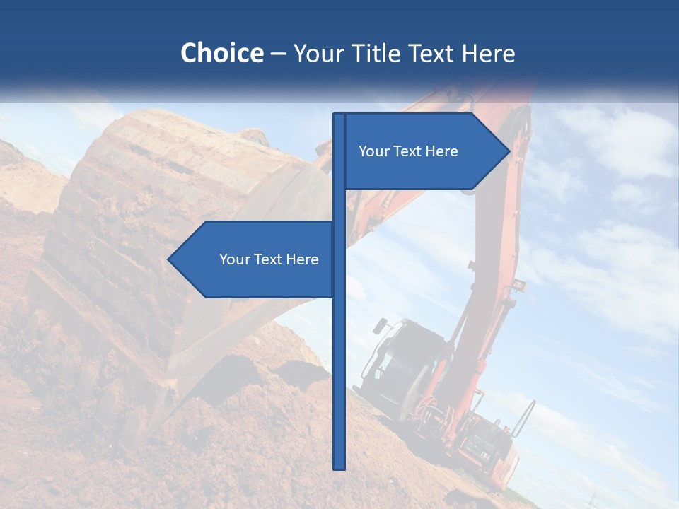 Excavator PowerPoint Template