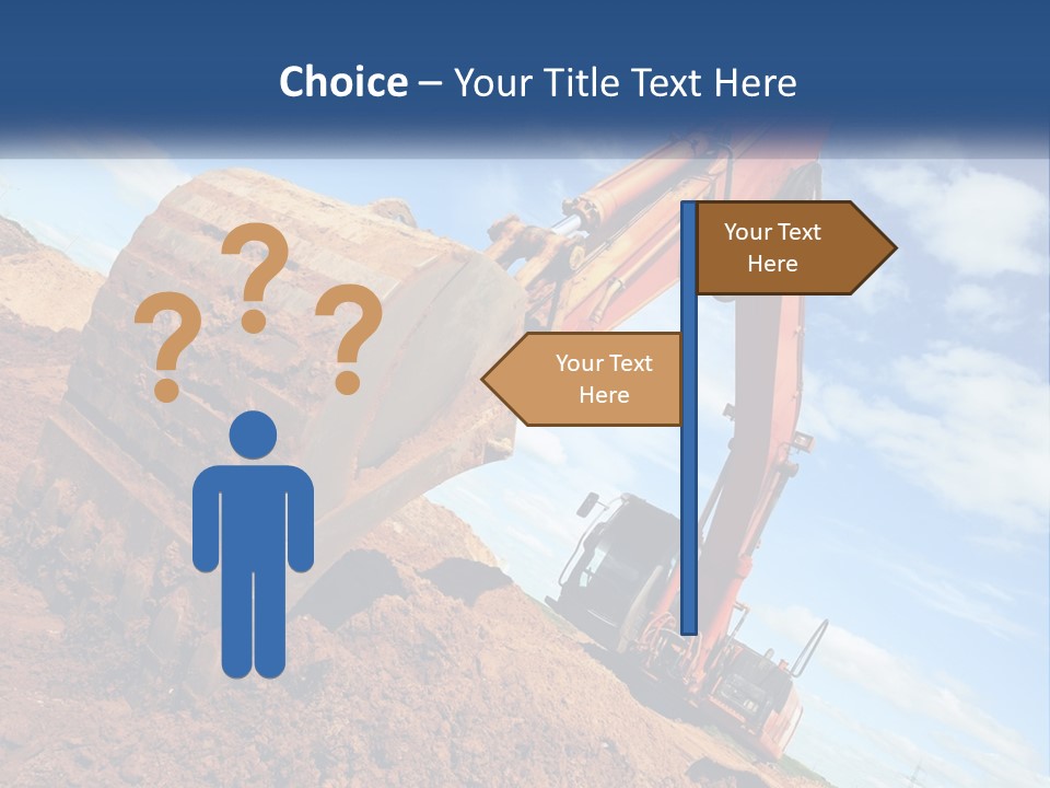 Excavator PowerPoint Template