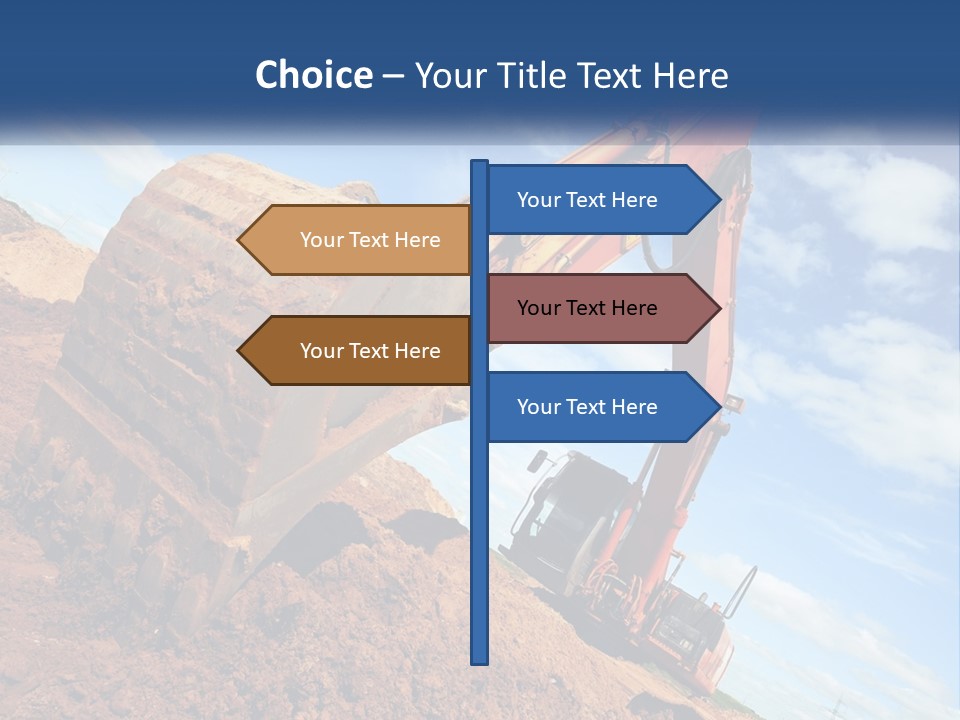 Excavator PowerPoint Template