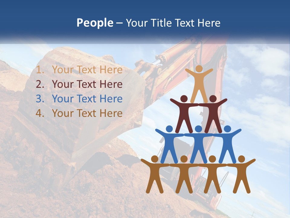 Excavator PowerPoint Template