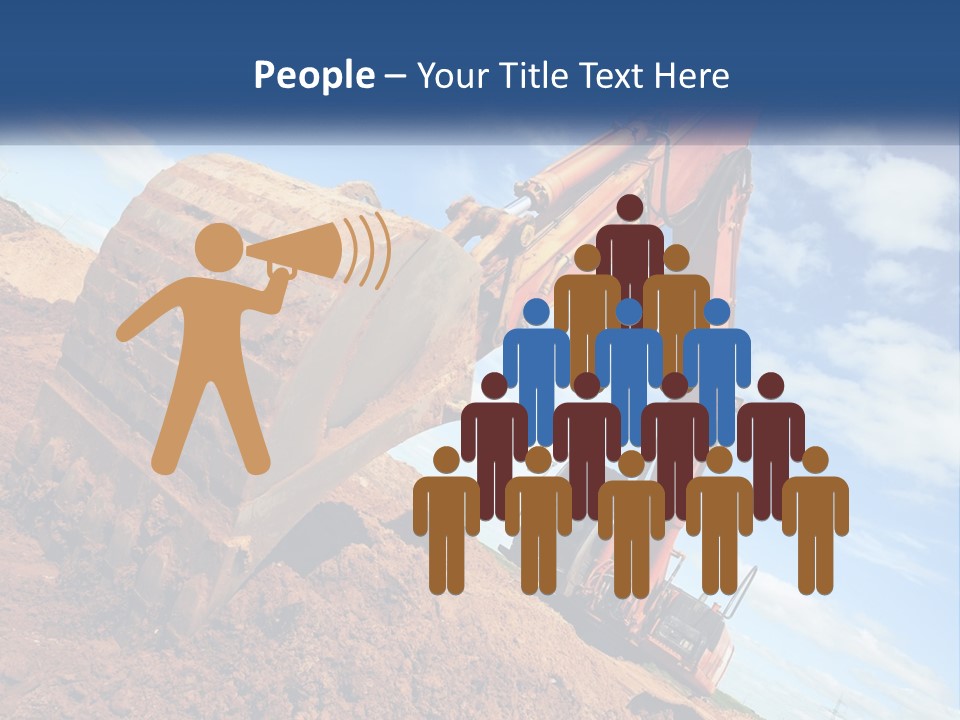 Excavator PowerPoint Template