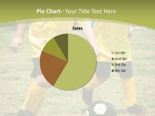 Kids Are Playing Football PowerPoint Template
