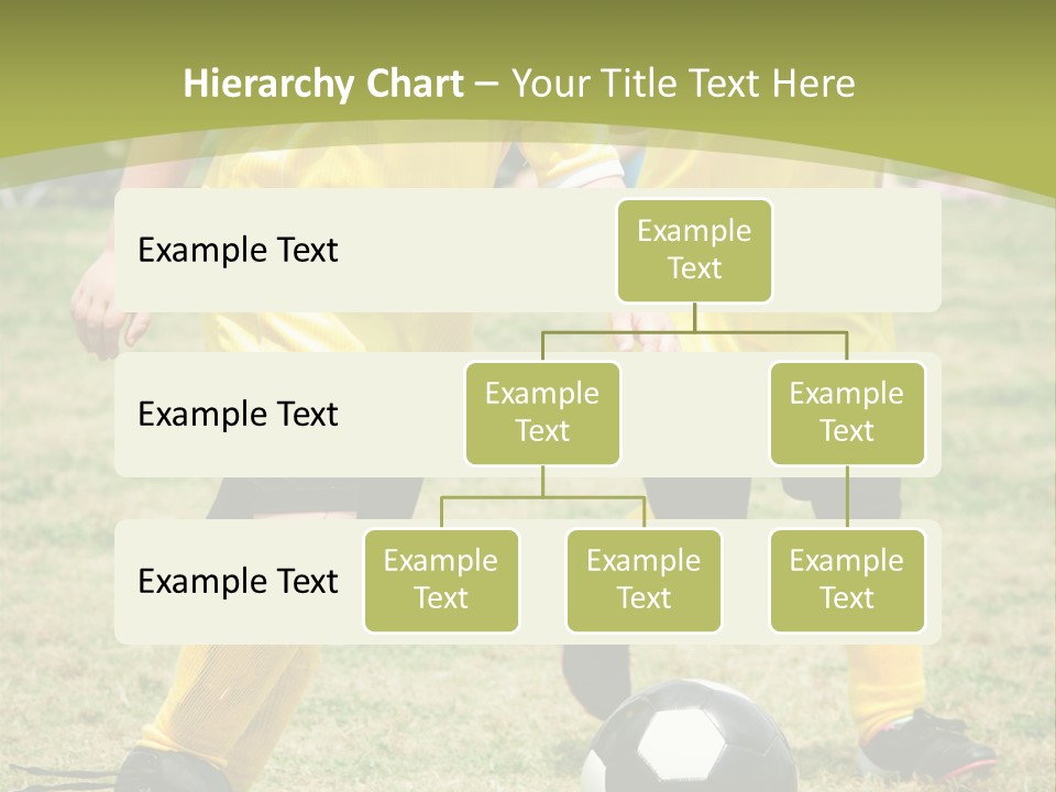 Kids Are Playing Football PowerPoint Template