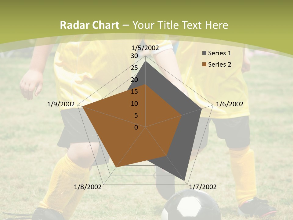 Kids Are Playing Football PowerPoint Template