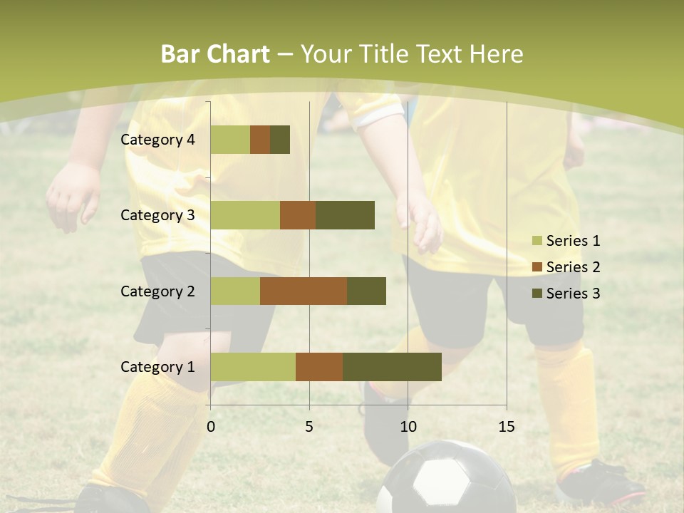 Kids Are Playing Football PowerPoint Template