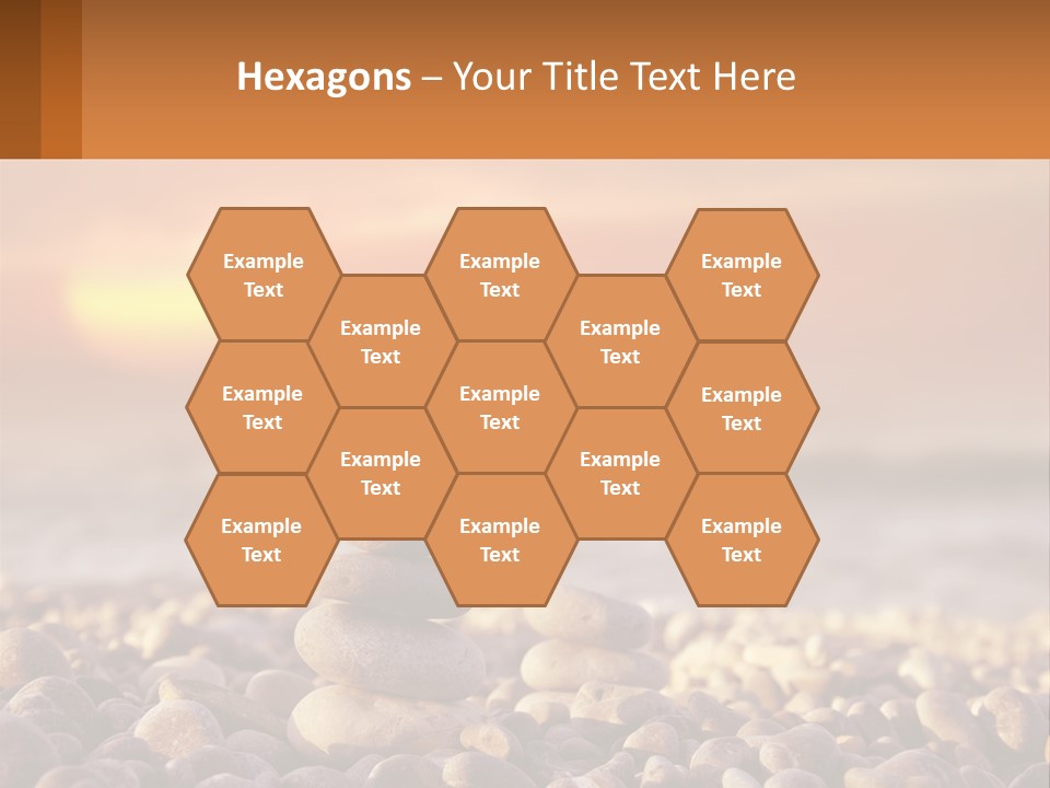 Sunset By The Sea PowerPoint Template