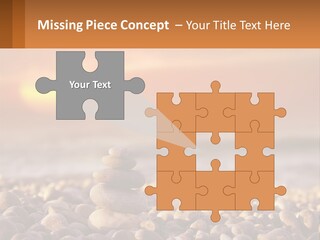 Sunset By The Sea PowerPoint Template