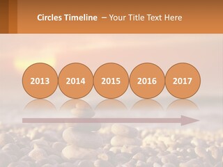 Sunset By The Sea PowerPoint Template