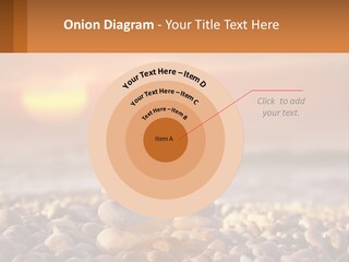 Sunset By The Sea PowerPoint Template