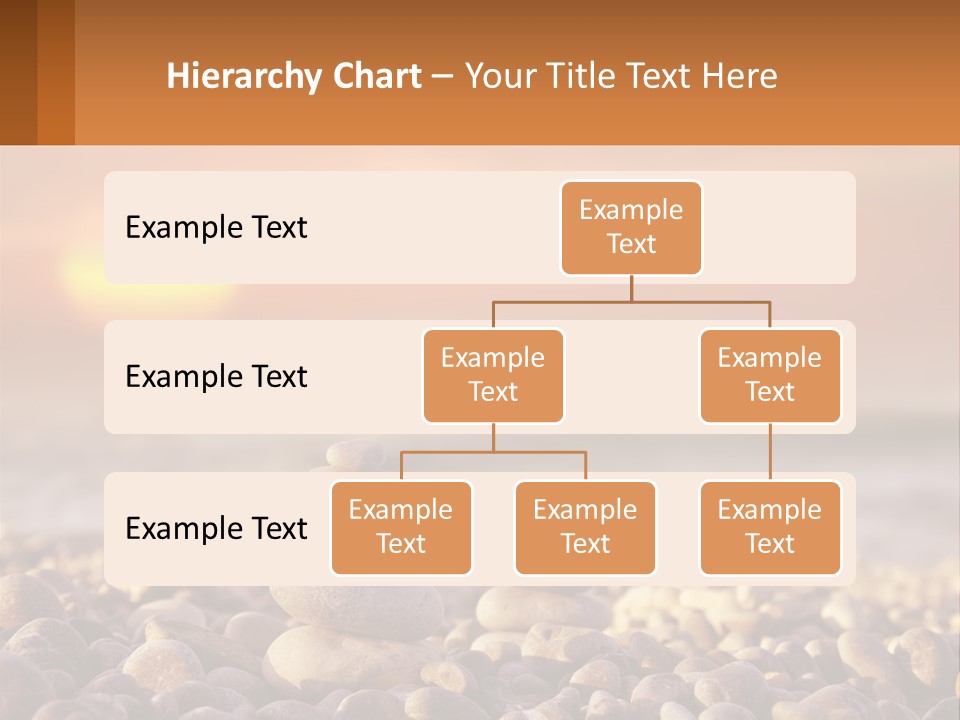 Sunset By The Sea PowerPoint Template