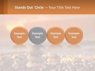 Sunset By The Sea PowerPoint Template