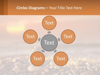 Sunset By The Sea PowerPoint Template