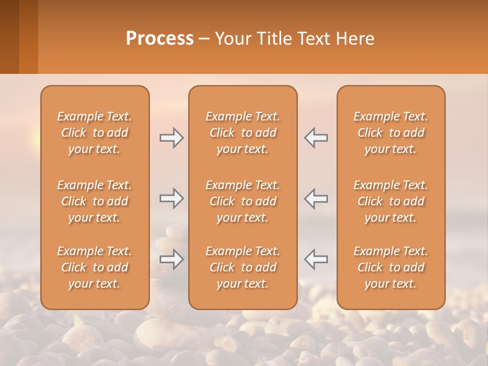 Sunset By The Sea PowerPoint Template