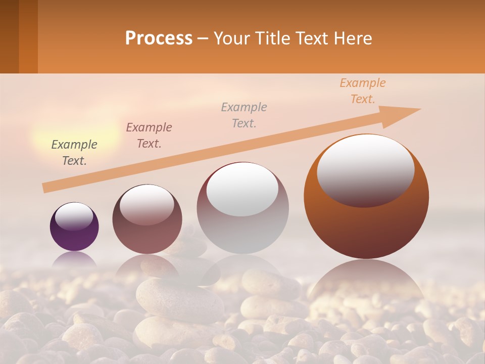 Sunset By The Sea PowerPoint Template