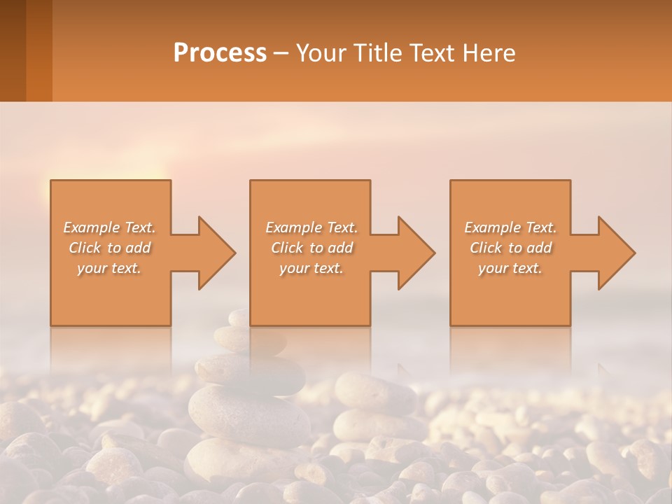 Sunset By The Sea PowerPoint Template
