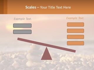 Sunset By The Sea PowerPoint Template