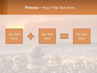 Sunset By The Sea PowerPoint Template