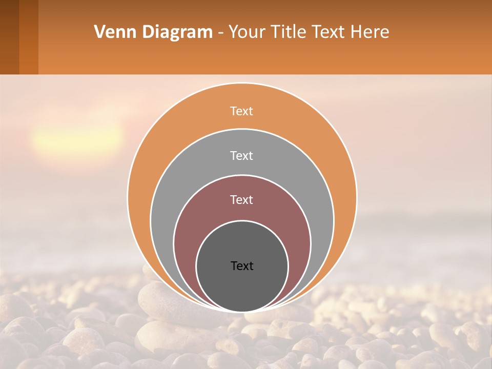 Sunset By The Sea PowerPoint Template