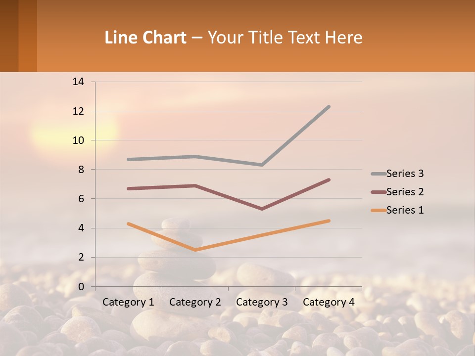 Sunset By The Sea PowerPoint Template