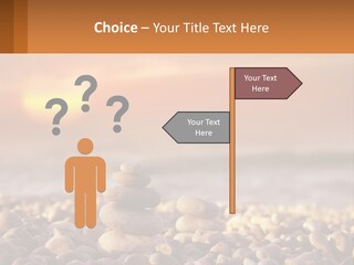 Sunset By The Sea PowerPoint Template