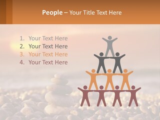 Sunset By The Sea PowerPoint Template