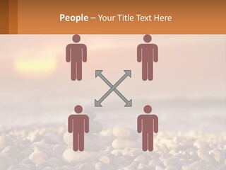 Sunset By The Sea PowerPoint Template