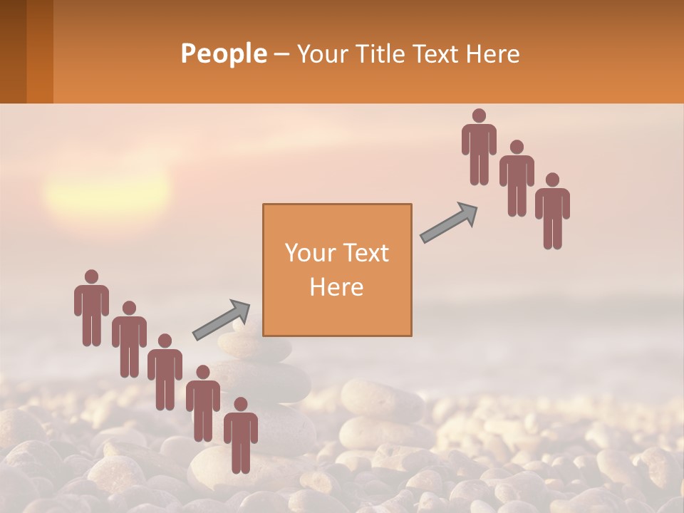 Sunset By The Sea PowerPoint Template