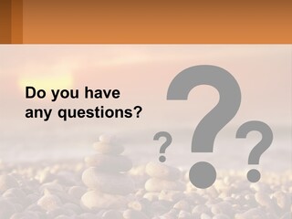 Sunset By The Sea PowerPoint Template