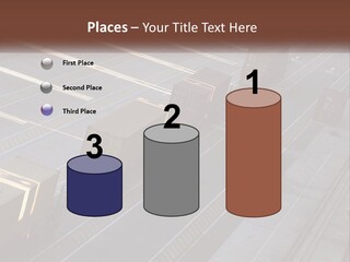 Containers In The Port PowerPoint Template