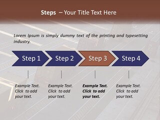 Containers In The Port PowerPoint Template