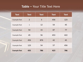 Containers In The Port PowerPoint Template