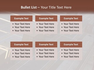 Containers In The Port PowerPoint Template