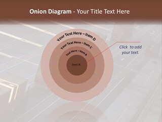 Containers In The Port PowerPoint Template