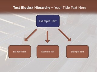 Containers In The Port PowerPoint Template