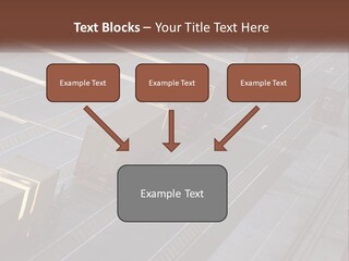 Containers In The Port PowerPoint Template