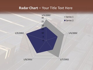 Containers In The Port PowerPoint Template